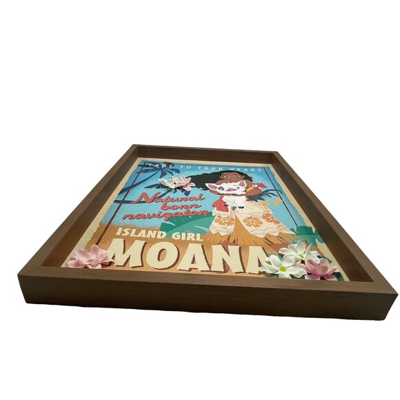 Disney Moana Poster Picture and Frame RARE - Picture 7 of 16